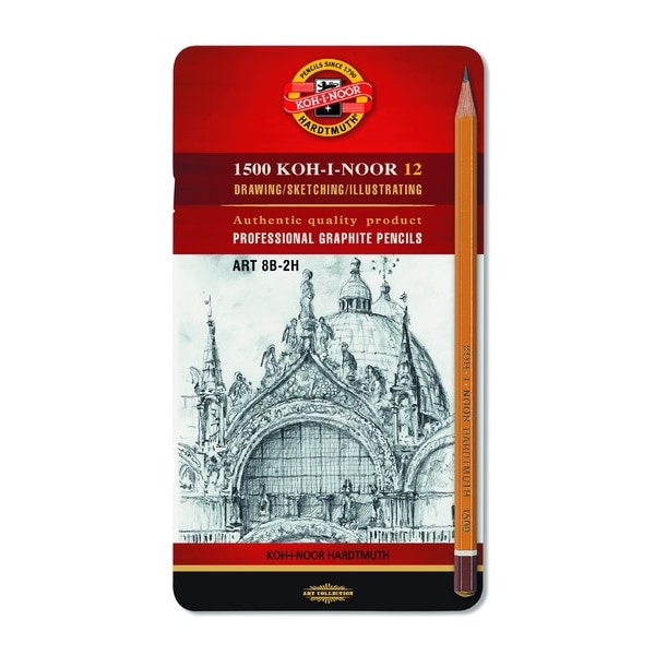KOH-I-NOOR ART Graphite Pencil Set of 12