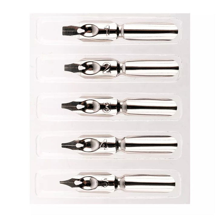 KOH‑I‑NOOR Calligraphy Nibs, Set of 5