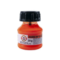Koh-I-Noor Fluorescent Technical Ink, 20 g – Orange