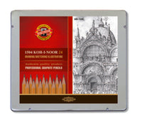 KOH-I-NOOR Graphite Pencil Set, 24-Piece