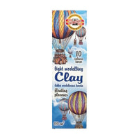 KOH-I-NOOR Lightweight Modeling Clay, Set of 10 Colors