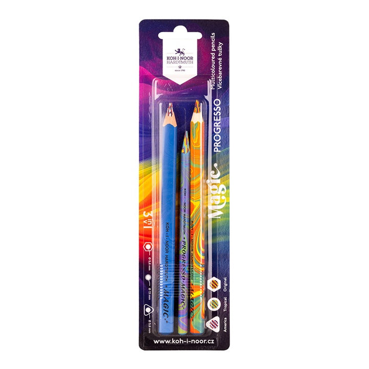 KOH‑I‑NOOR MAGIC Colored Pencils - Set of 3