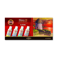 KOH-I-NOOR Mánes Oil Paint Set, 10 x 16 ml