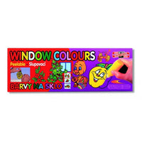 KOH-I-NOOR Peel-Off Glass Paints Set, 9 x 22 ml + 1 x 40 ml