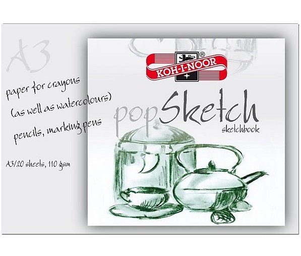 KOH-I-NOOR POP SKETCH Sketch Pad A4/A3 | various formats — image 1
