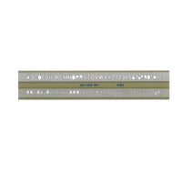 KOH‑I‑NOOR School Letter Stencil, 7 mm