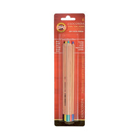 KOH-I-NOOR Soft Pastels in Pencil Set of 6