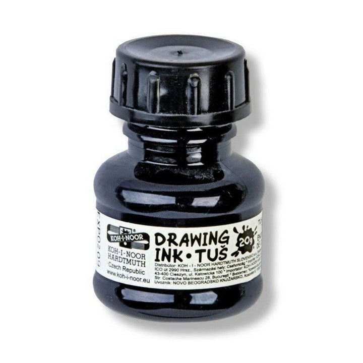 Koh-I-Noor Technical Drawing Ink, 20 g, Black