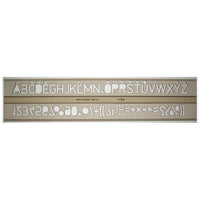KOH‑I‑NOOR Technical Template | Letters, 14 mm