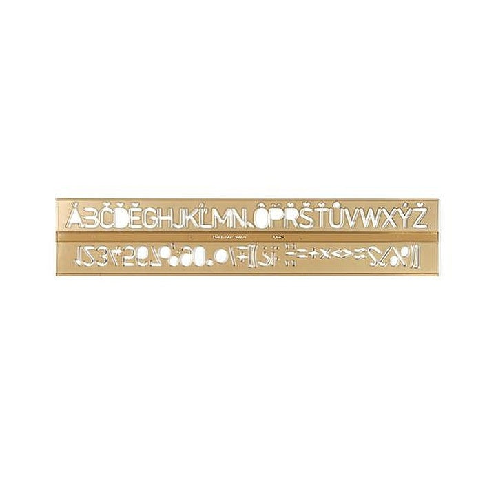 KOH‑I‑NOOR Technical Template | Letters, 20 mm