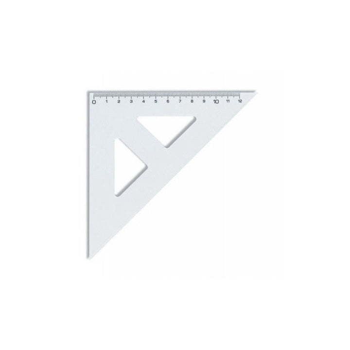 KOH-I-NOOR Triangle Ruler with Perpendicular, 12 cm
