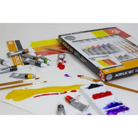 Комплект акрил с аксесоари Daler Rowney 25 бр. — изображение 3