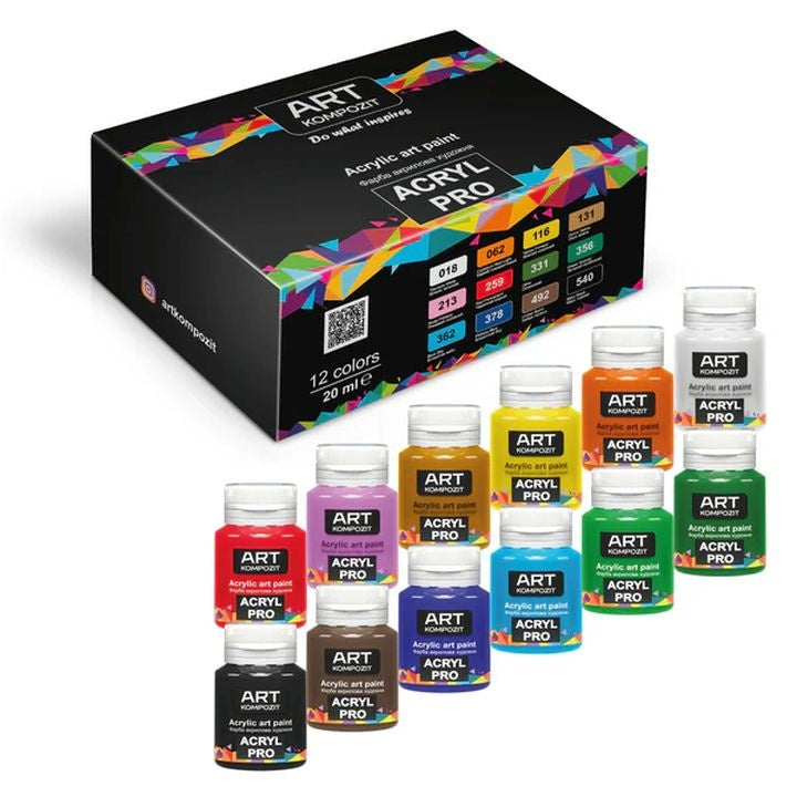 Комплект акрилни бои ACRYL PRO Composite — изображение 1