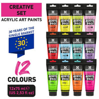 Комплект акрилни бои ACRYL PRO CREATIVE — изображение 3