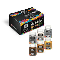 Комплект акрилни бои ACRYL PRO Metallic — изображение 1