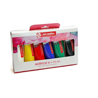 Комплект акрилни бои ArtCreation ESSENTIALS 6 x 75 мл — изображение 1