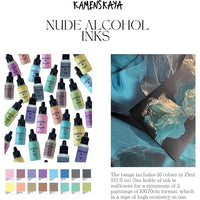 Комплект алкохолни мастила NUDE KAMENSKAYA 16 x 15 ml — изображение 4