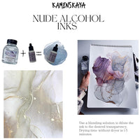 Комплект алкохолни мастила NUDE KAMENSKAYA 16 x 15 ml — изображение 7