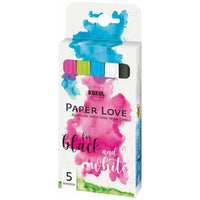 Комплект флумастери KREUL Paper Love 5 броя — изображение 1