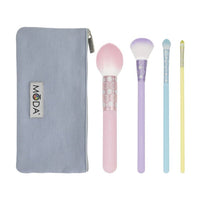 Комплект козметични четки Posh Pastel 5 броя — изображение 1