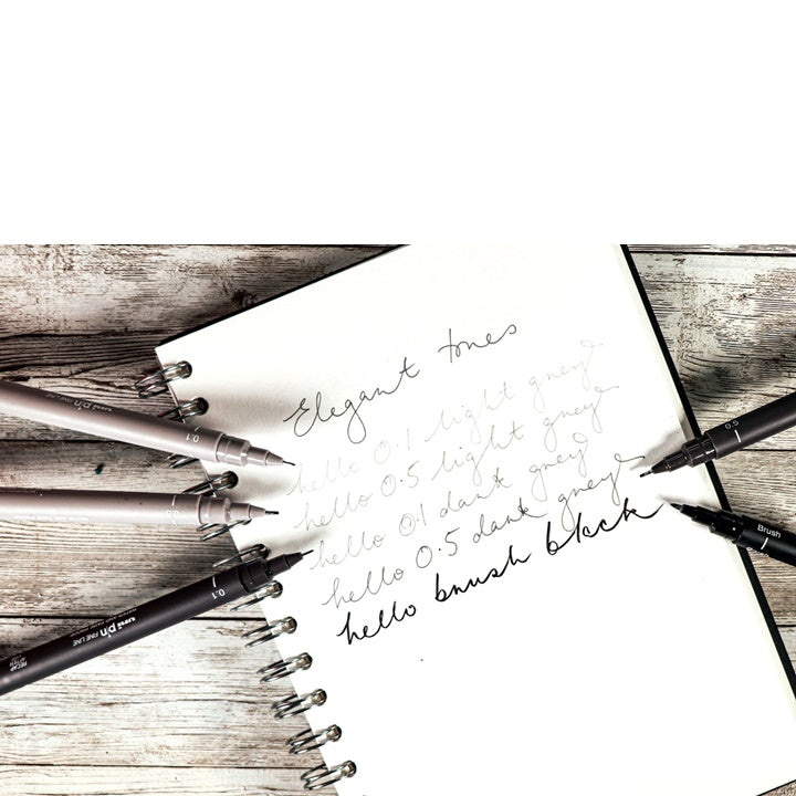 Комплект маркери UNI PIN fineliner Elegant Tones 5 бр. — изображение 3