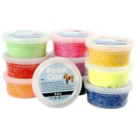 Комплект маса за моделиране Foam Clay 10 x 35 гр — изображение 1