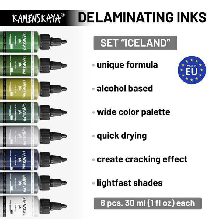 Комплект мастила за деламинация KAMENSKAYA 'Iceland' — изображение 2