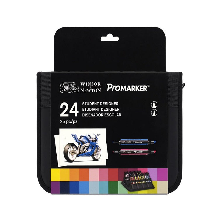 Комплект от 25 маркера Winsor & Newton Promarkers в несесер — изображение 1