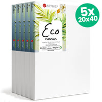 Комплект от 5 платна за рисуване ECO 20x40 cm — изображение 1