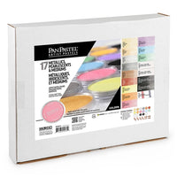 Комплект пастели PanPastel Metallic и Pearlescent със златни медиуми - 17 бр. — изображение 1