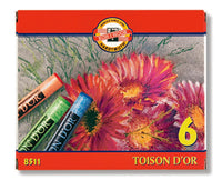 Комплект сухи пастели Toison D OR Koh-i-noor 6-бр — изображение 1