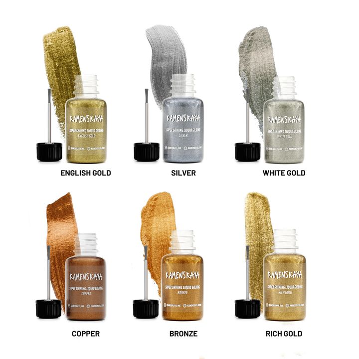 Комплект за течен метал KAMENSKAYA 6x20 ml — изображение 3