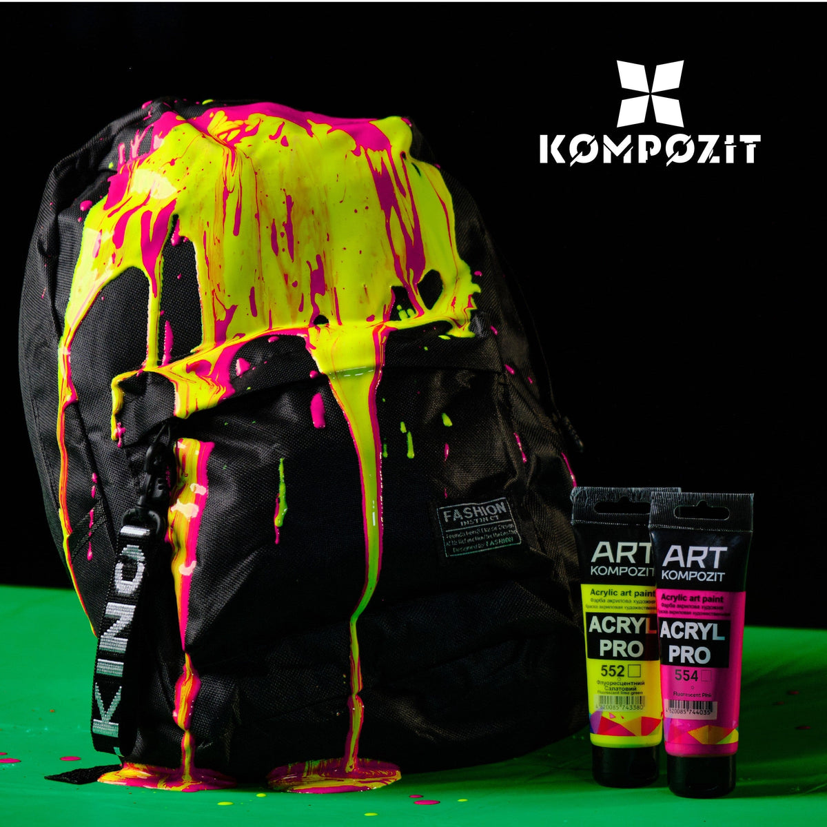 Kompozit ACRYL PRO ART Fluorescent Acrylic Paint 75 ml