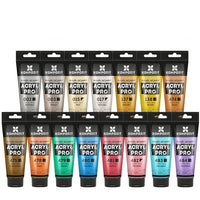 Kompozit ACRYL PRO Metallic Acrylic Paint Set, 15 x 75 ml, image 1