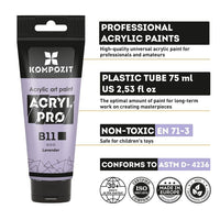 Kompozit ACRYL PRO Pastel Acrylic Paint Set, 20 x 75 ml — image 3