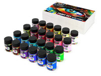 Kompozit MAMBO Fabric and Leather Acrylic Paints Set, 24x50 ml — image 2