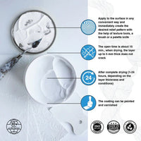 White Smooth Texture Paste LITE | various volumes — image 4