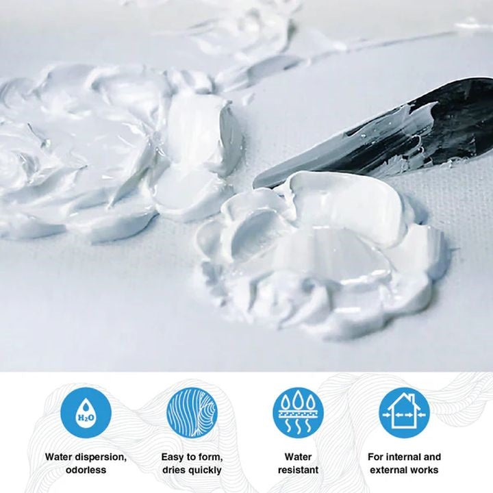 White Smooth Texture Paste LITE | various volumes — image 1