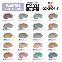 Pastel Acrylic Paint ACRYL PRO ART Kompozit 75 ml