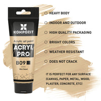 Pastel Acrylic Paint ACRYL PRO ART Kompozit 75 ml
