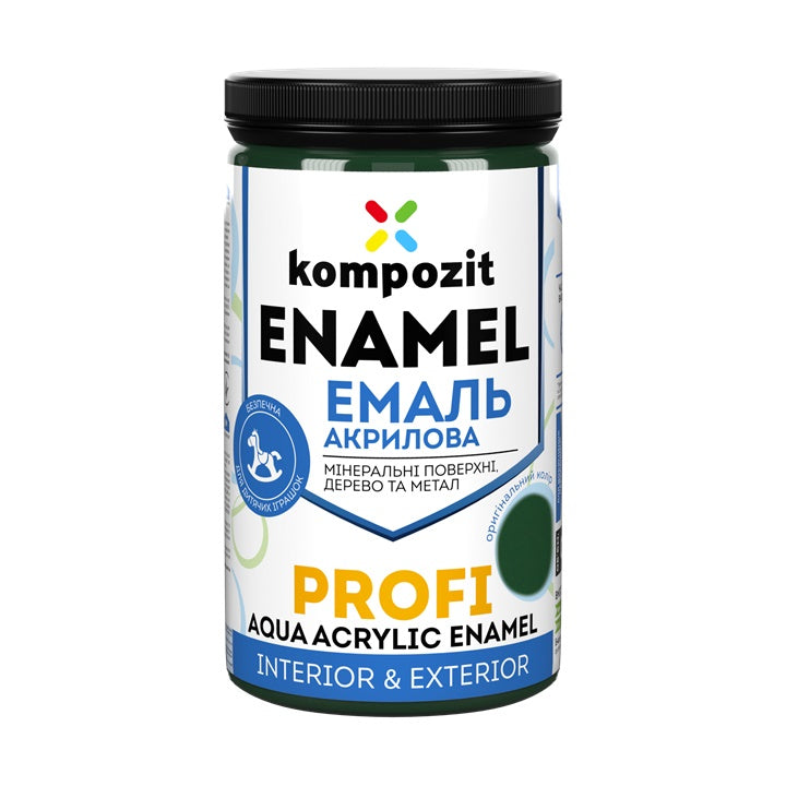 KOMPOZIT PROFI Gloss Acrylic Enamel 0.3 l – Green