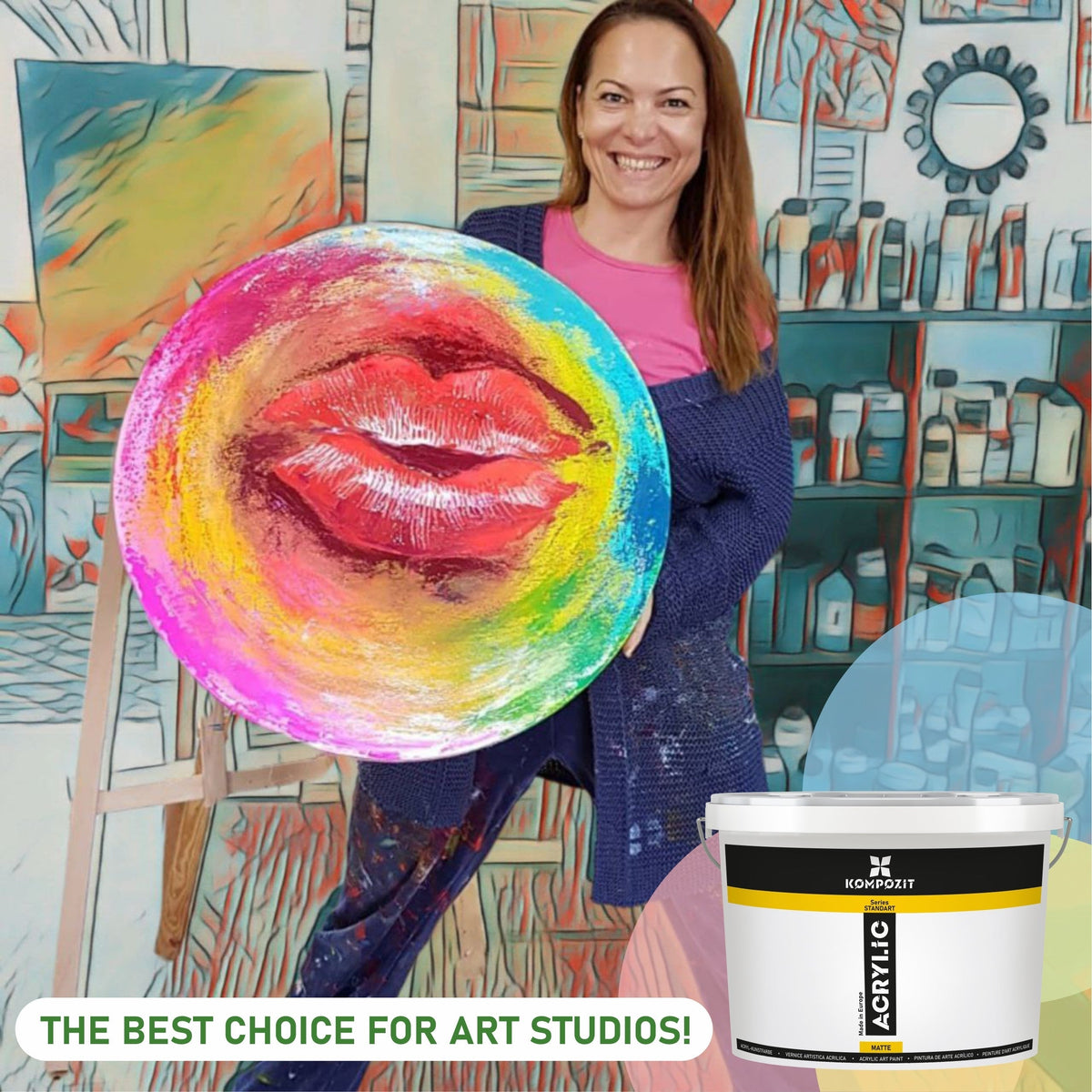 Kompozit STANDART Acrylic Paint 2500 ml