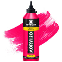 STANDART Kompozit Acrylic Paint 500 ml – 114 Fluorescent Pink