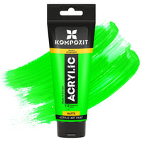 Kompozit STANDART Fluorescent Acrylic Paint, 75 ml – 112 Fluorescent Green