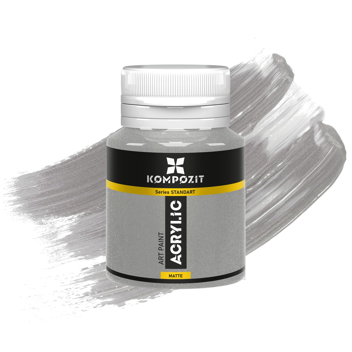 Kompozit STANDART Metallic Acrylic Paint 20 ml – 91 Silver
