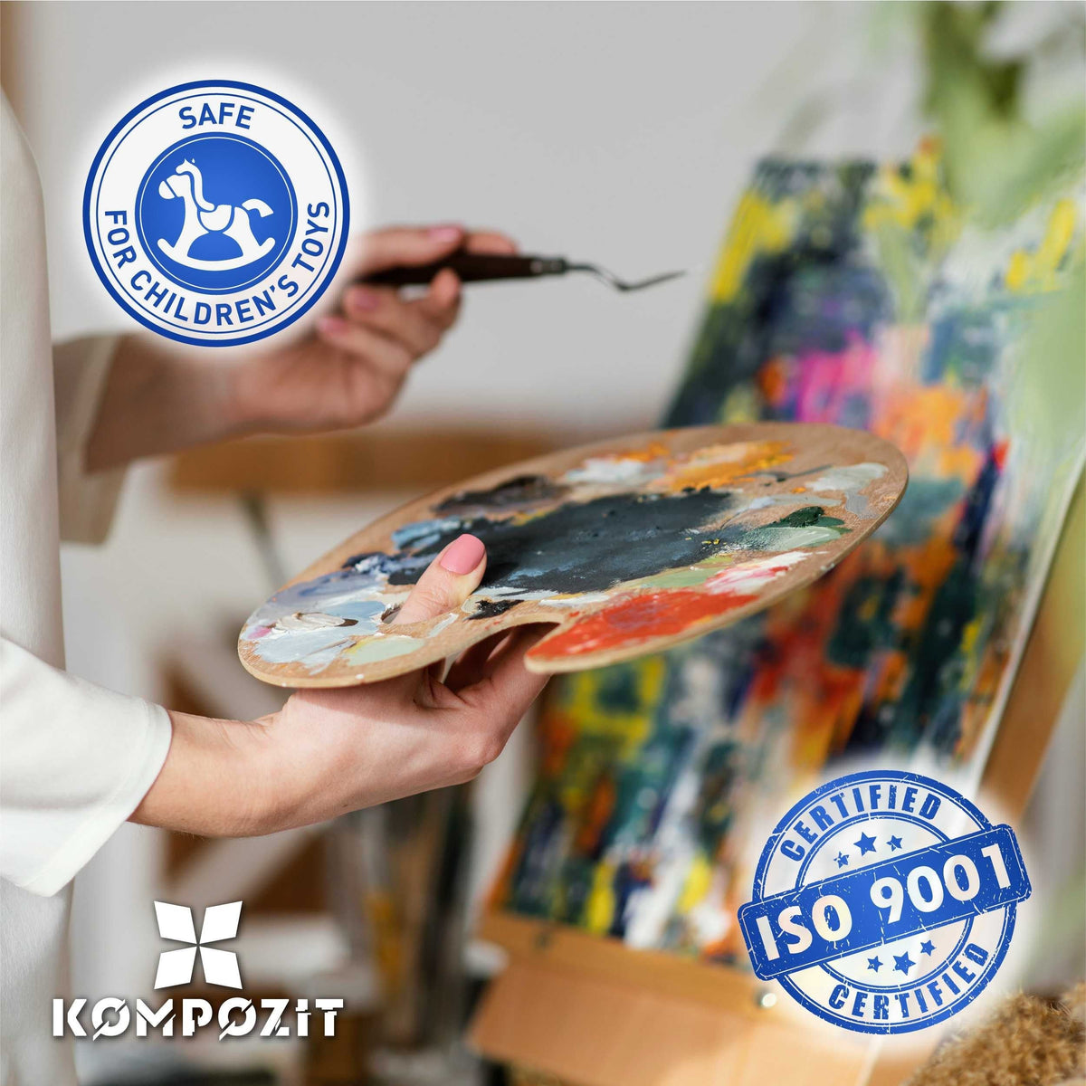 Kompozit STANDART Metallic Acrylic Paint 20 ml