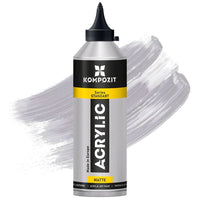 Metallic Acrylic Paint STANDART Kompozit, 500 ml, 91 Silver