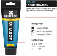 Kompozit STANDART Metallic Acrylic Paint 75 ml