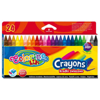 Кръгли пастели Colorino 24 бр. — изображение 1