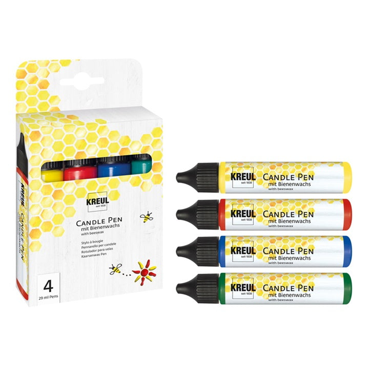 KREUL Candle Pens, Set of 4 x 29 ml — image 1